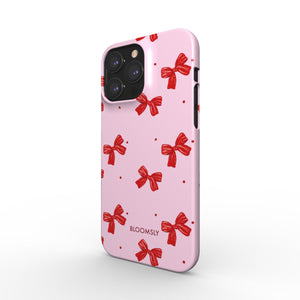 Bow Pink Snap Phone Case