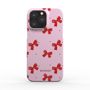 Bow Pink Snap Phone Case