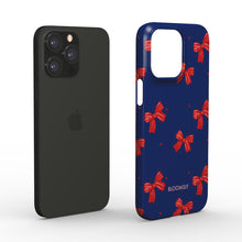 Load image into Gallery viewer, Bow Navy Snap Phone Case
