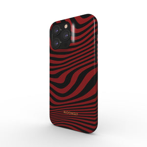 Zebra Red Snap Phone Case