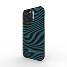 Load image into Gallery viewer, Zebra Teal Snap Phone Case
