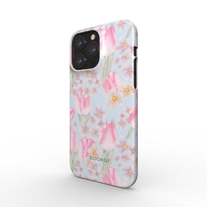 Tulips Blue Snap Phone Case