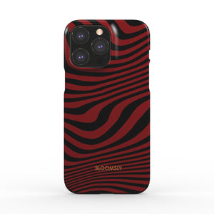 Zebra Red Snap Phone Case