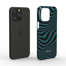 Load image into Gallery viewer, Zebra Teal Snap Phone Case
