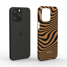 Load image into Gallery viewer, Zebra Yellow Snap Phone Case
