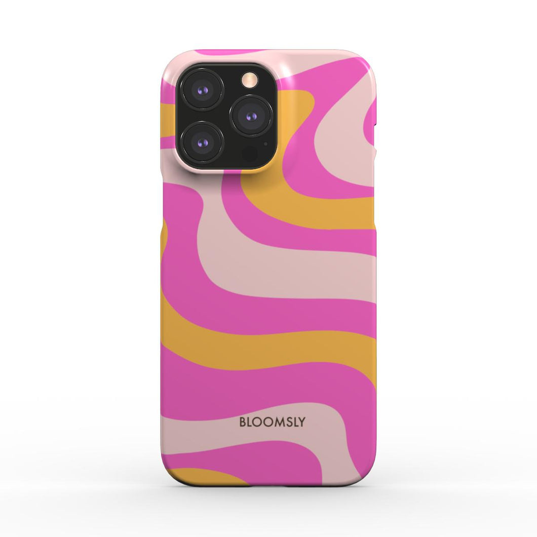 Pink rainbow Snap Phone Case