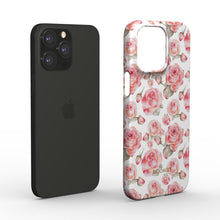 Load image into Gallery viewer, Rose Garden White Snap Phone Case
