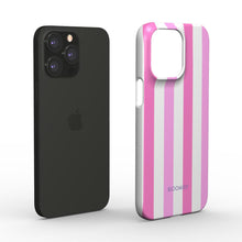 Load image into Gallery viewer, Pink Stripes Snap Phone Case
