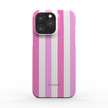 Load image into Gallery viewer, Pink Stripes Snap Phone Case
