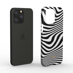 Zebra B&W Snap Phone Case