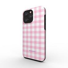 Load image into Gallery viewer, Plaid Pink Tough Phone Case
