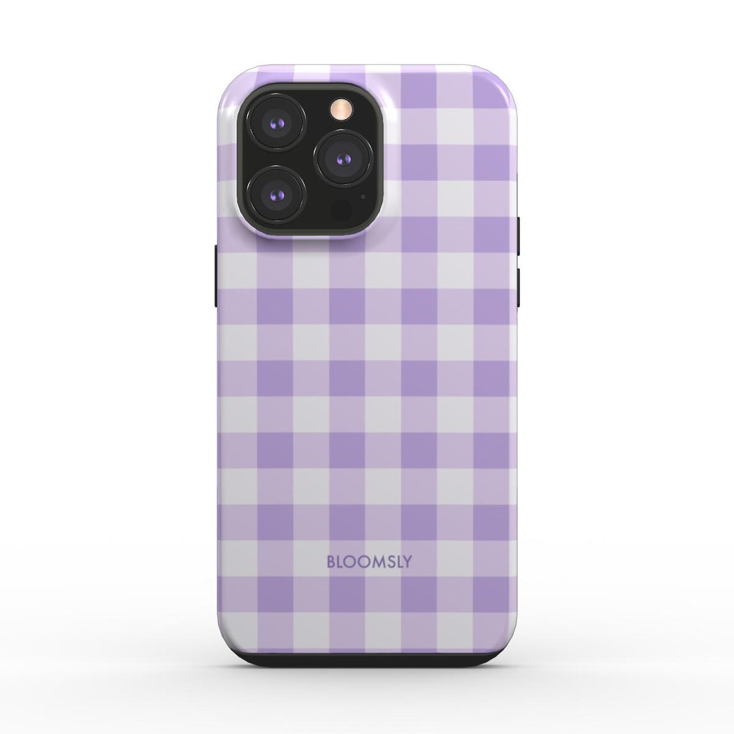 Plaid Violet Tough Phone Case