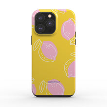 Load image into Gallery viewer, Lemons Yellow Tough Phone Case
