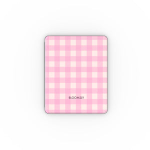 Pink Plaid Apple iPad Case