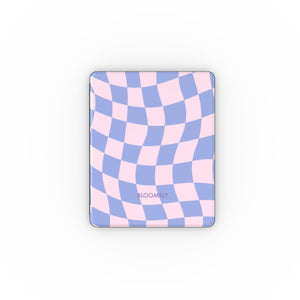 Pink/Violet Plaid Apple iPad Case