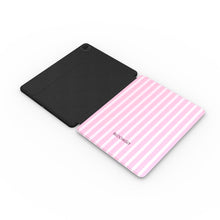 Load image into Gallery viewer, Pink Stripes Apple iPad Case
