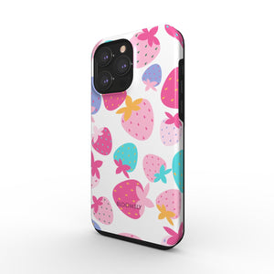 Strawberries Tough Phone Case iPhone 16