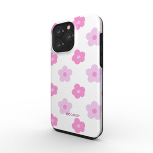 Violet Flowers Tough Phone Case iPhone 16