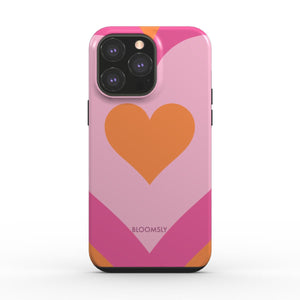 Bold Hearts Tough Phone Case iPhone 16