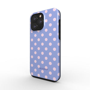 Violet Dots Tough Phone Case iPhone 16