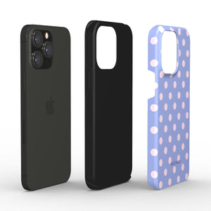 Violet Dots Tough Phone Case iPhone 16