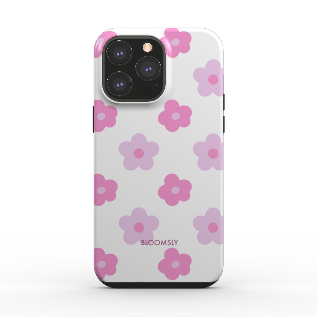 Violet Flowers Tough Phone Case iPhone 16