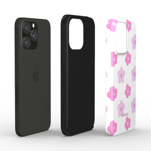 Violet Flowers Tough Phone Case iPhone 16