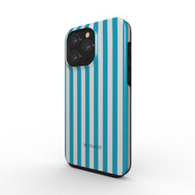 Load image into Gallery viewer, Blue Stripes Tough Phone Case
