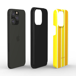 Yellow Stripes Tough Phone Case