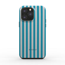 Load image into Gallery viewer, Blue Stripes Tough Phone Case
